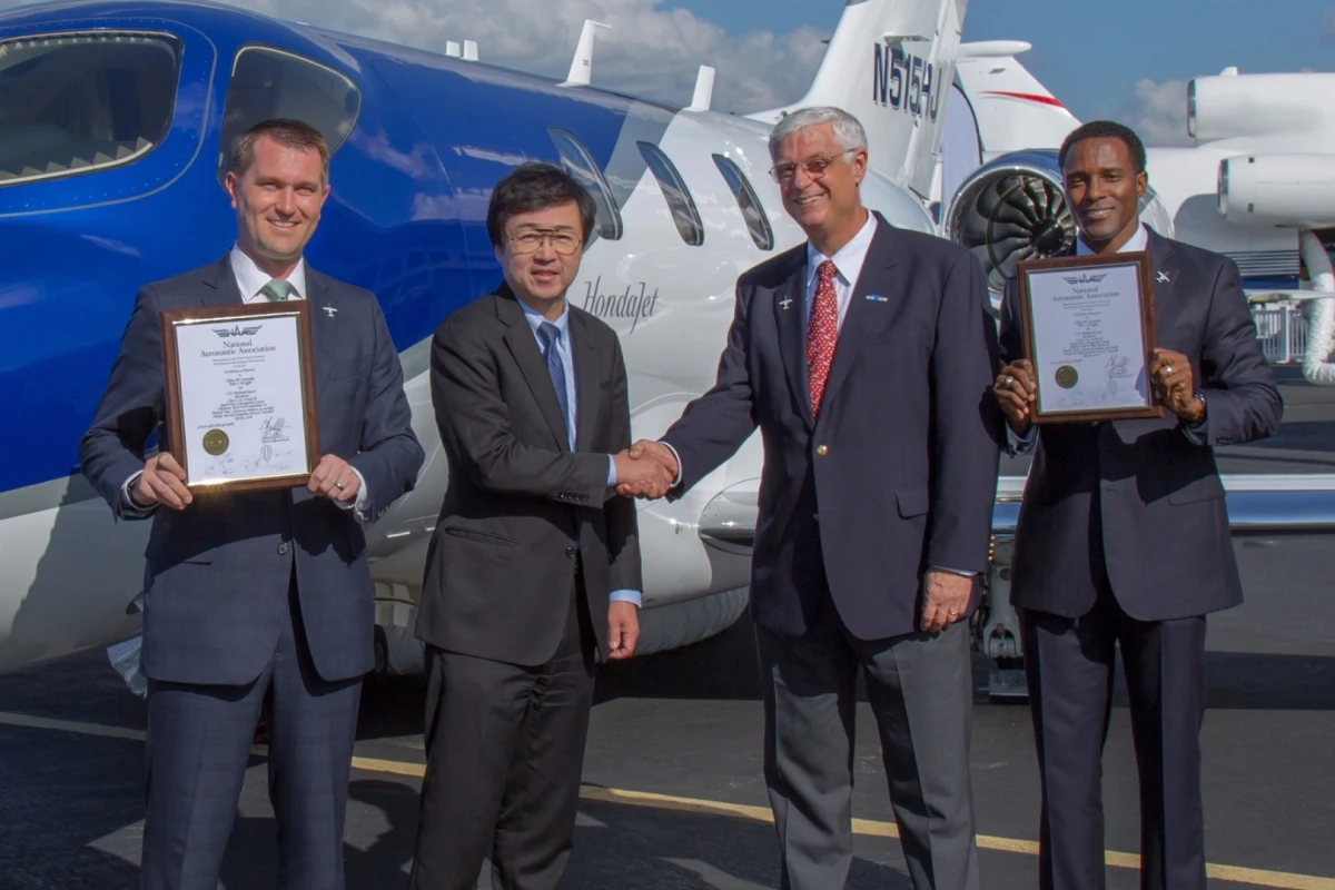 Honda claims that the HondaJet is the world's most advanced light jet, by virtue of features like over-the-wing engines and lightweight composite fuselage