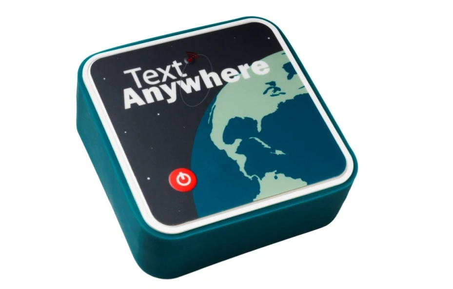 The Text Anywhere lets your phone, tablet or laptop act as a satellite messenger