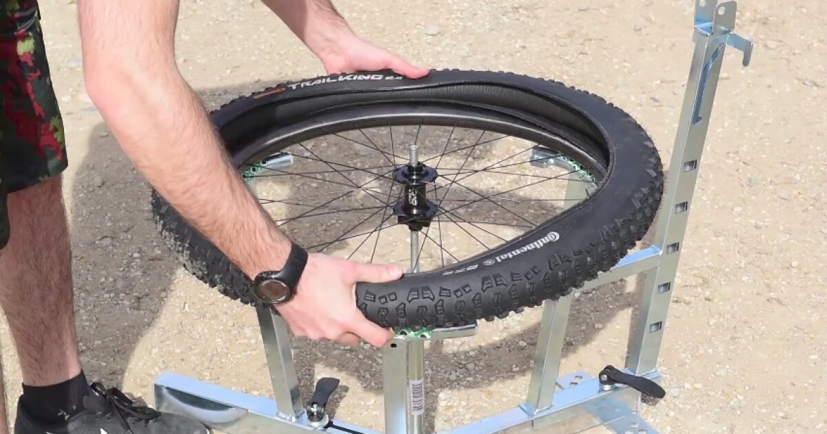 Bike tire insert takes on flats and rough rides