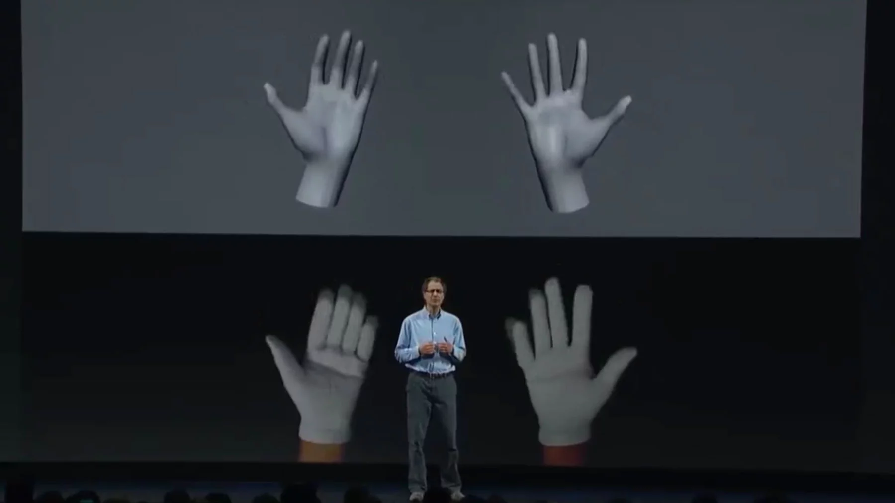 Oculus Chief Scientist Michael Abrash at the Oculus Connect 3 conference, giving an outlook on the VR hardware improvements we can expect to see in the next five years