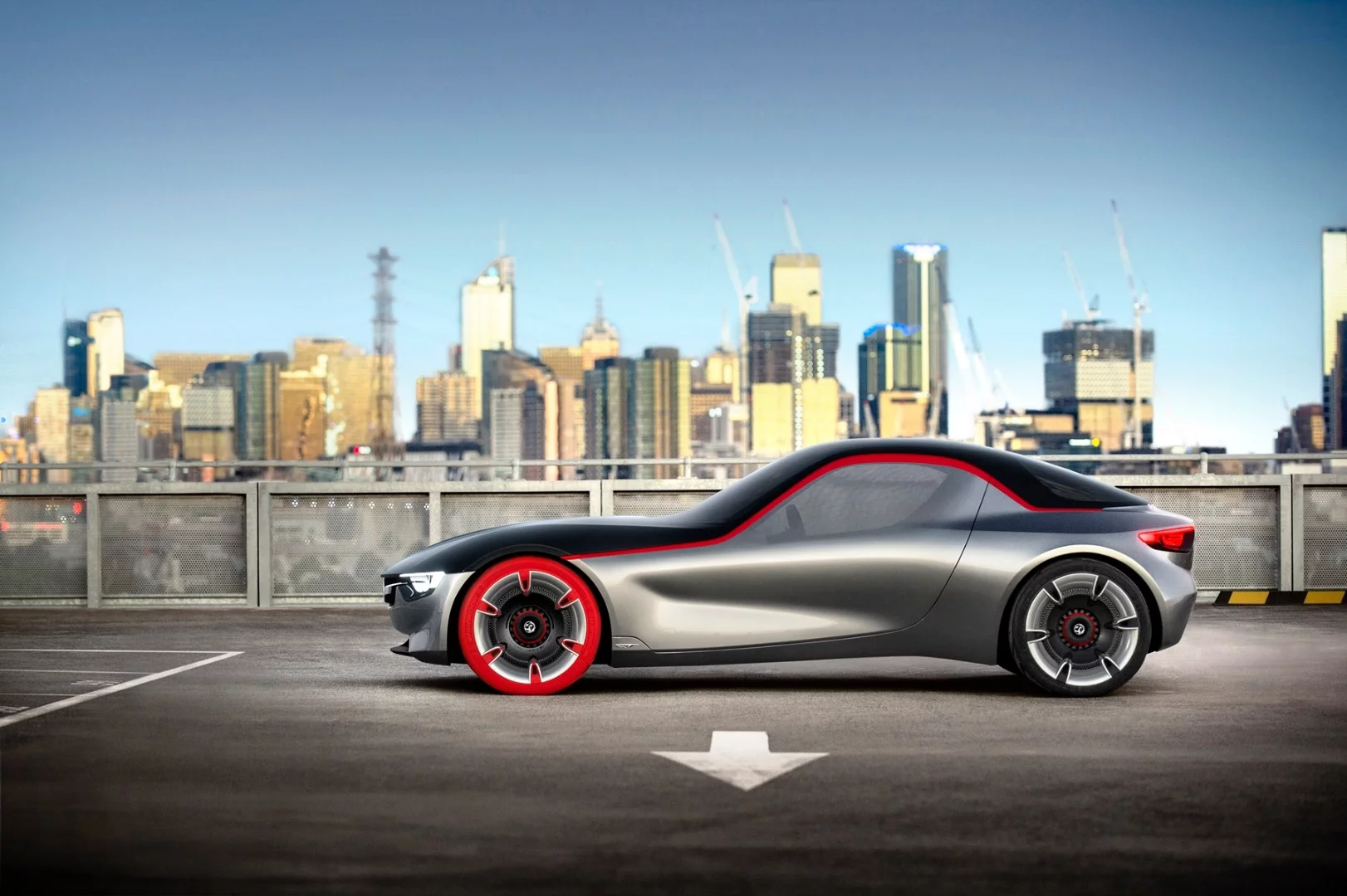 The GT Concept draws inspiration from the 1966 Vauxhall XVR and the 1965 Opel Experimental GT