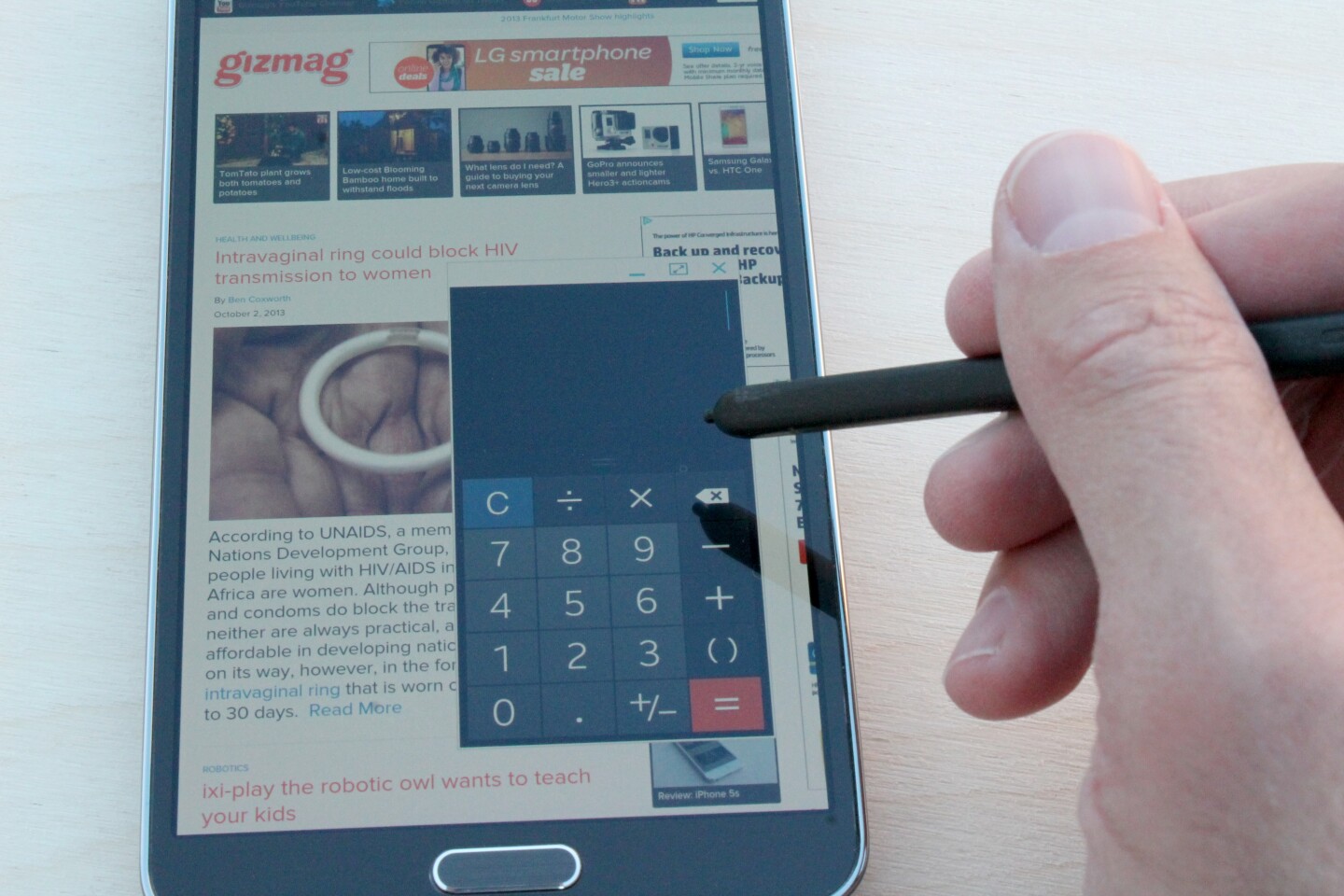 Pen Window is one of our favorite features, letting you open a second app in a resizable window above your main app