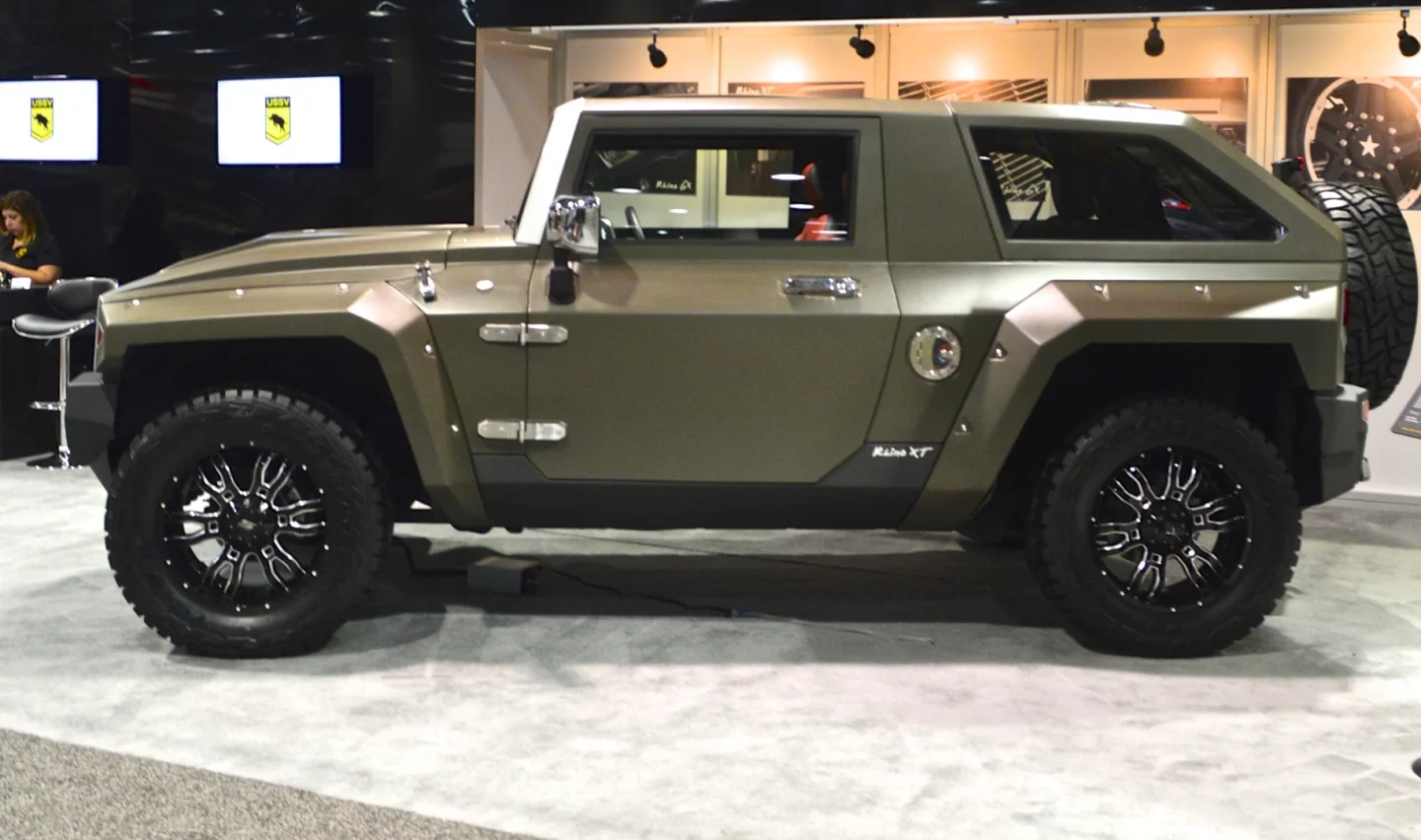 USSV's package includes the rugged-look exterior and overhauled interior