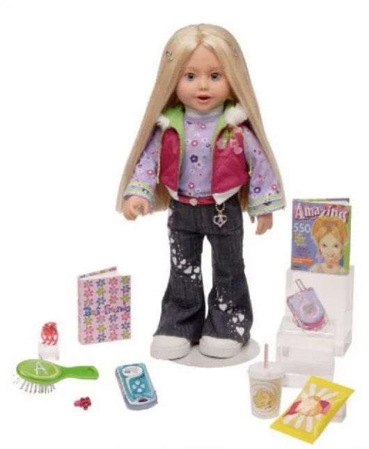 The Amazing Allysen doll and accessories