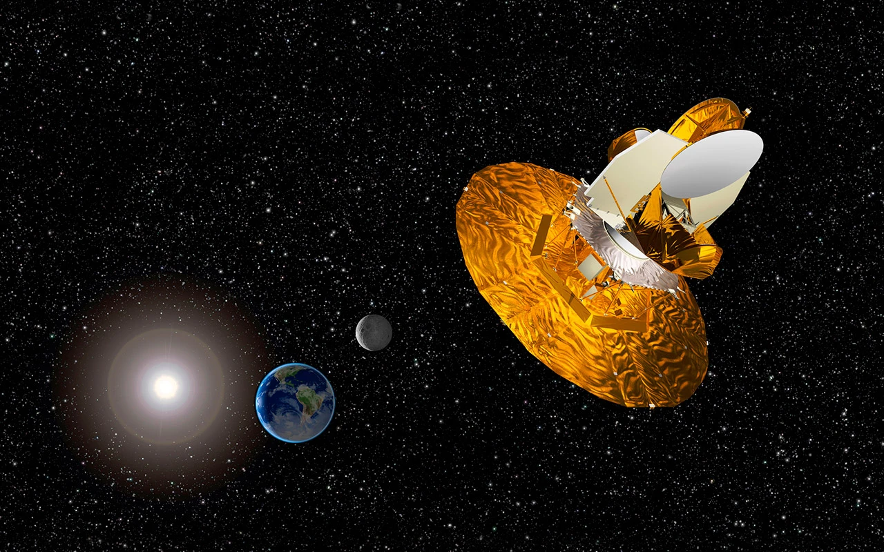 Artists impression of NASA's WMAP probe (Image: NASA)