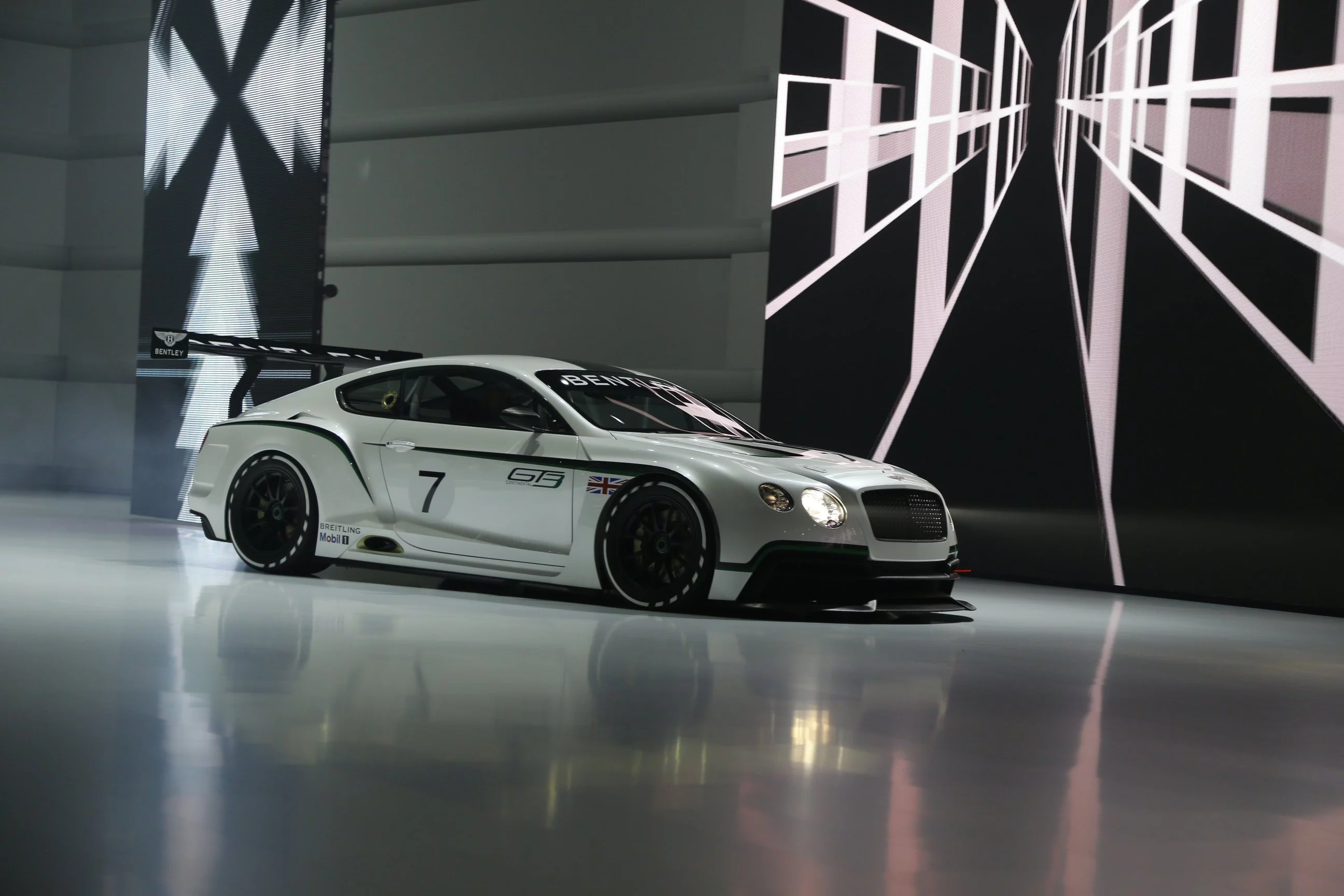 The Bentley Continental GT3 Concept Racer debuts in Paris