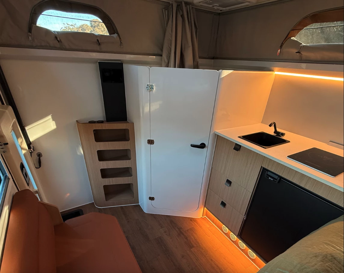 Inside the Stockman Trekka