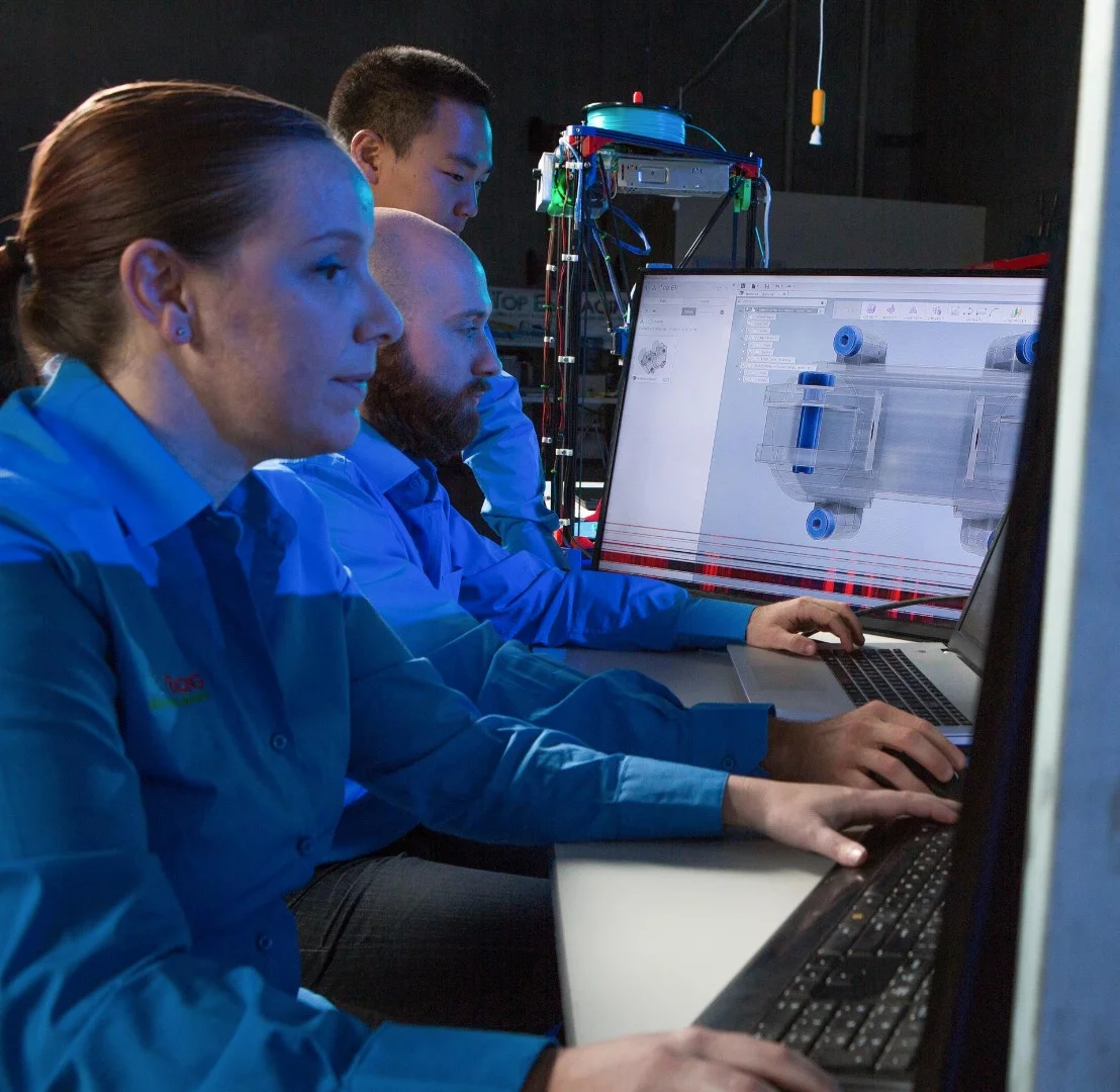 The Top EV Racing team