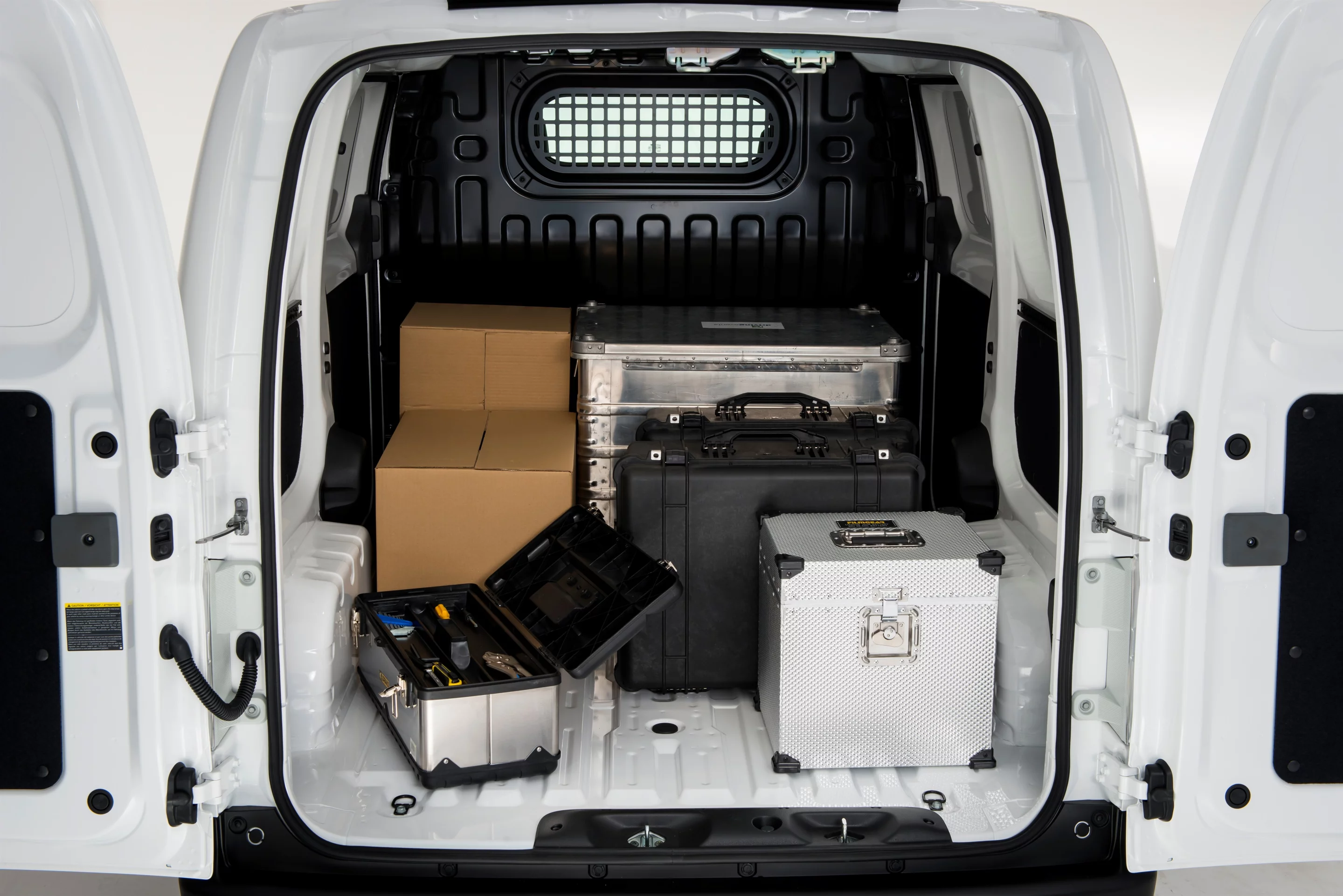 Nissan's e-NV200 boasts 4,200 L of rear cargo space