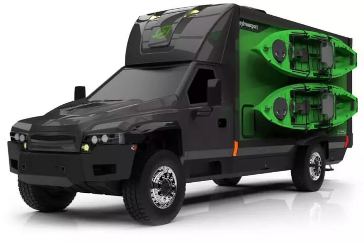 Whether or not the design stays true to these initial renderings, it's likely the Zeus/SylvanSport RV will include some type of gear-hauling capability, as has always been a focus of SylvanSport trailers