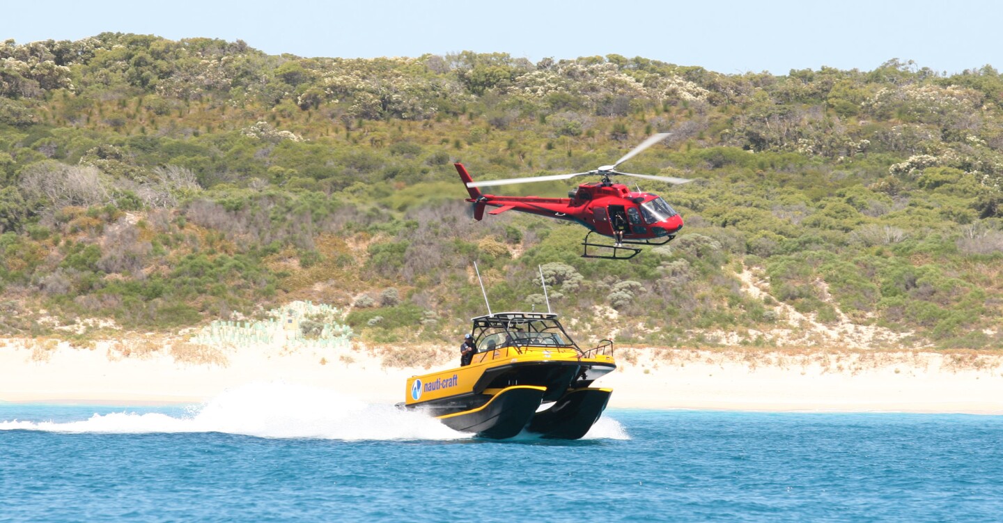 The system also keeps the bow from lifting too high when accelerating, and lets the boat bank more effectively into turns