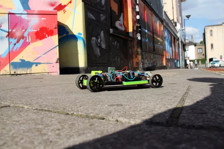 The Maker Club's Carduino RC car bot