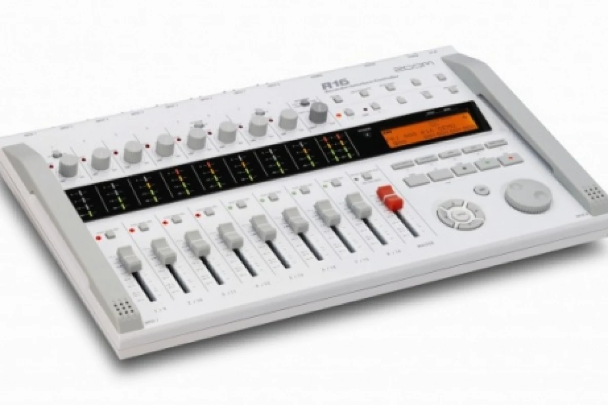 The Zoom R16 - recorder, interface and controller all rolled into one neat portable package.