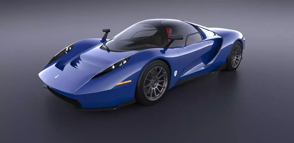 The striking Scuderia Cameron Glickenhaus SCG 004S design