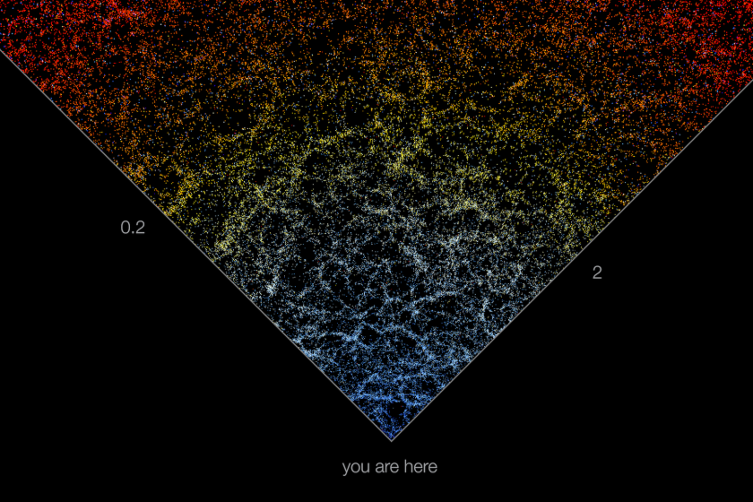 Giant Cosmic Map Charts From Here To The Edge Of The Observable Universe Giant cosmic map charts from here to the edge of the observable universe