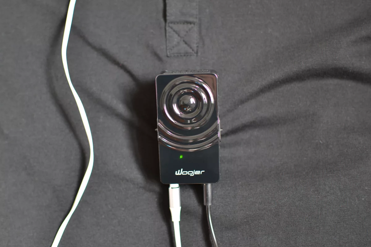 The Woojer adds a new dimension to music listening (Photo: Paul Ridden/Gizmag)