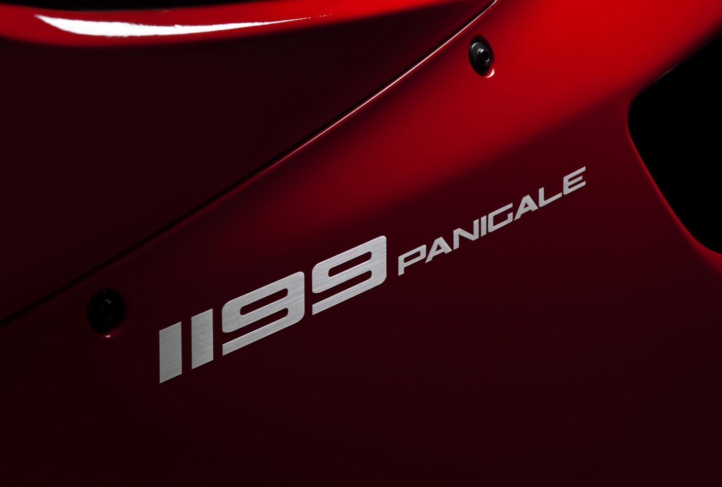 The sole official photo of the Panigale at this stage