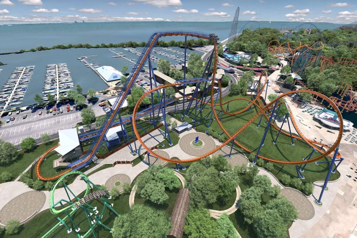 Valravn will comprise three 24-passenger floorless trains, with riders sitting eight across and held in place by over-the-shoulder restraints