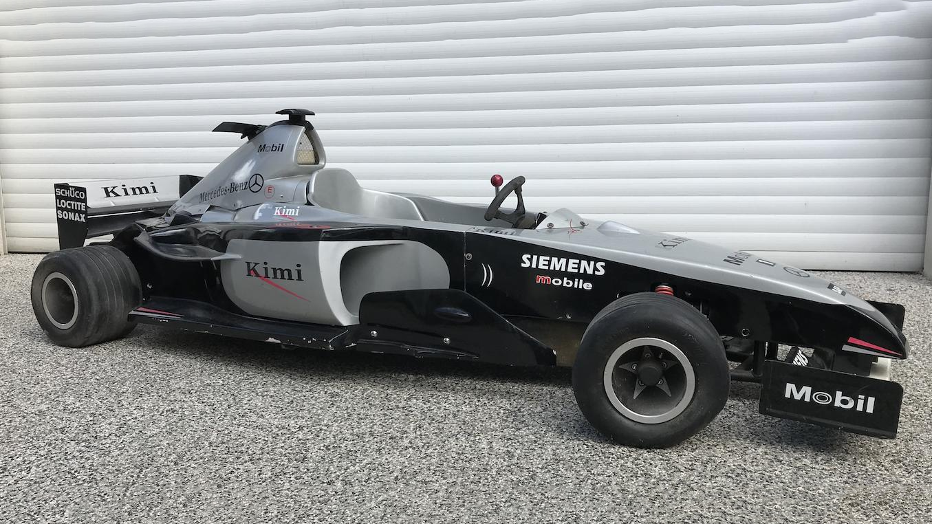 1998 Formula 1 McLaren MP4-13 replica | | Bonhams 2019 Goodwood Festival of Speed Sale | Official estimate: £6,000 to £8,000 ($7,500 to $10,000) | Auction description