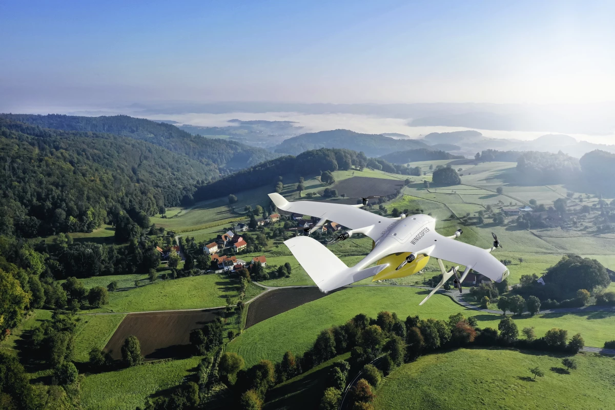 The DroLEx pilot delivers groceries by drone and cargo ebike to customers in remote areas of Michelstadt in Germany