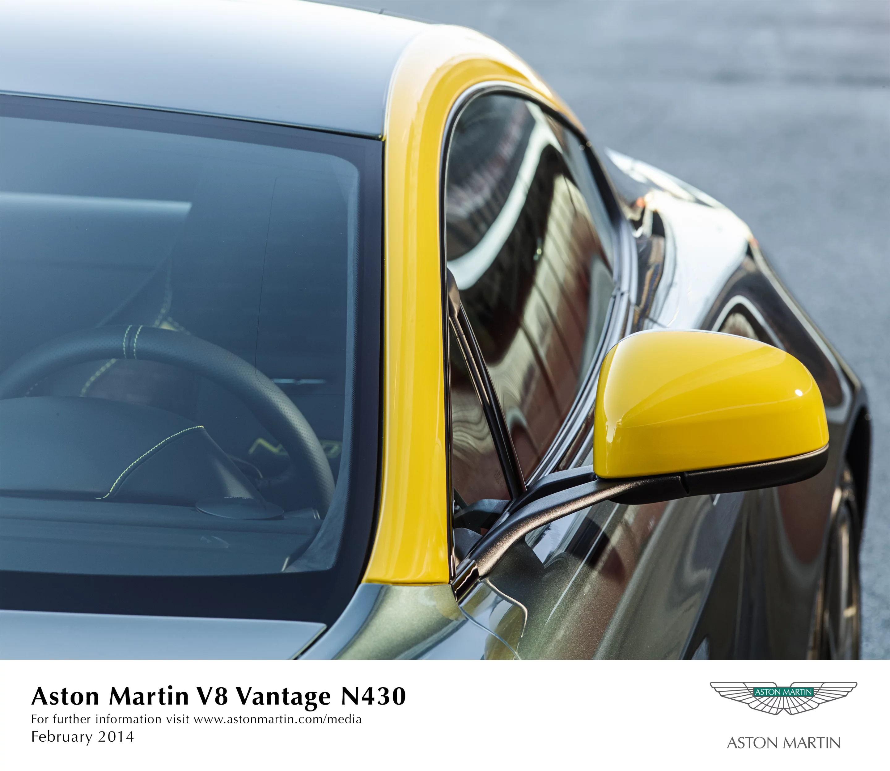 The Vantage N430 has a six-speed manual gearbox