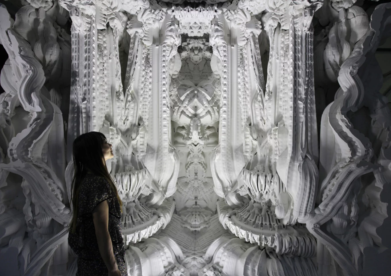 The interior of Digital Grotesque's grotto is a sight to behold (Photo: Michael Hansmeyer/Benjamin Dillenburger)