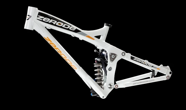 The Zerode G-1 mountain bike incorporates a mid-bike-mounted internal geared hub, which is said to allow it to perform better than a regular MTB in a variety of ways