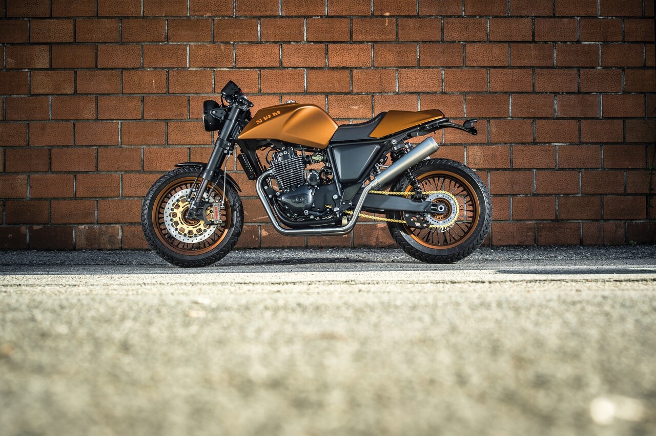 SWM's stylish Grand Milano 440 cafe racer
