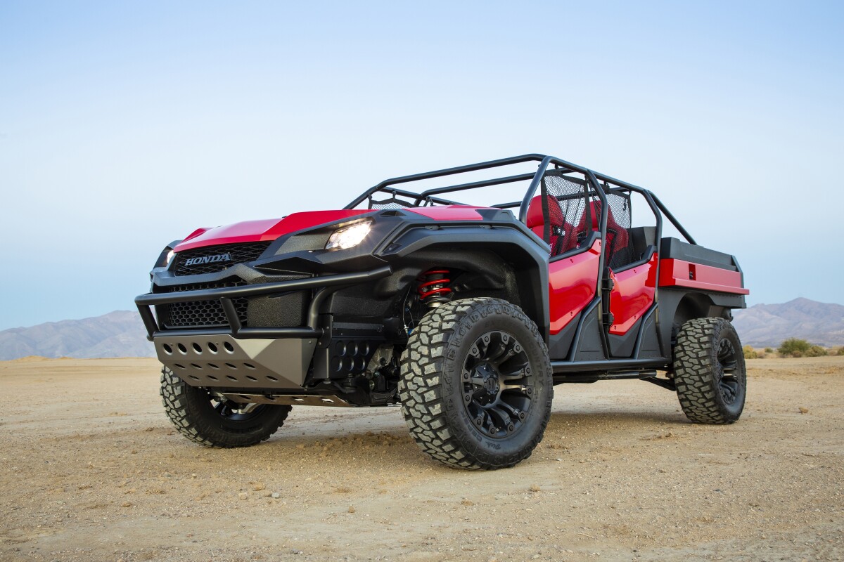 Utility and fun come together in the Rugged Open Air Vehicle concept