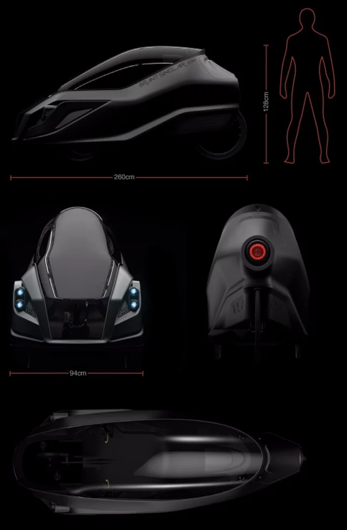 The Iris eTrike from various angles