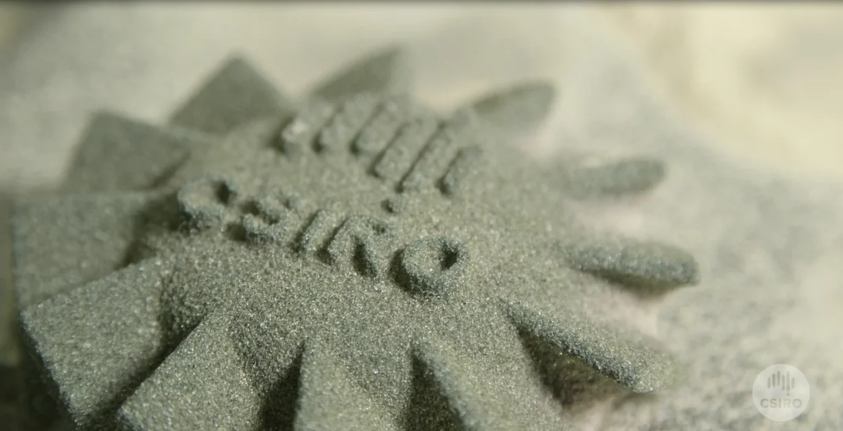 part printed using the Voxeljet VX1000 sand printer