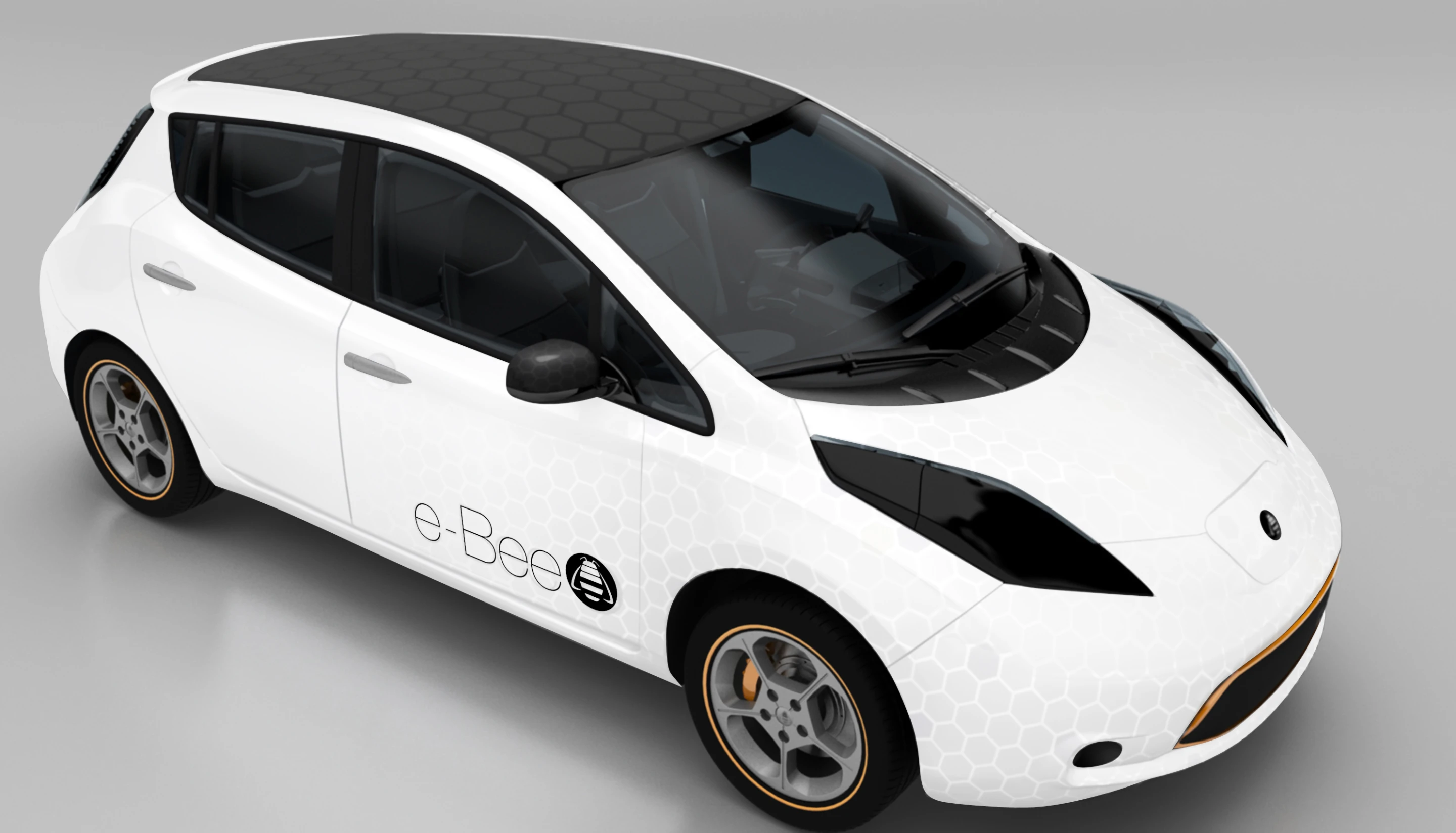 The Nissan Leaf-based e-Bee concept car