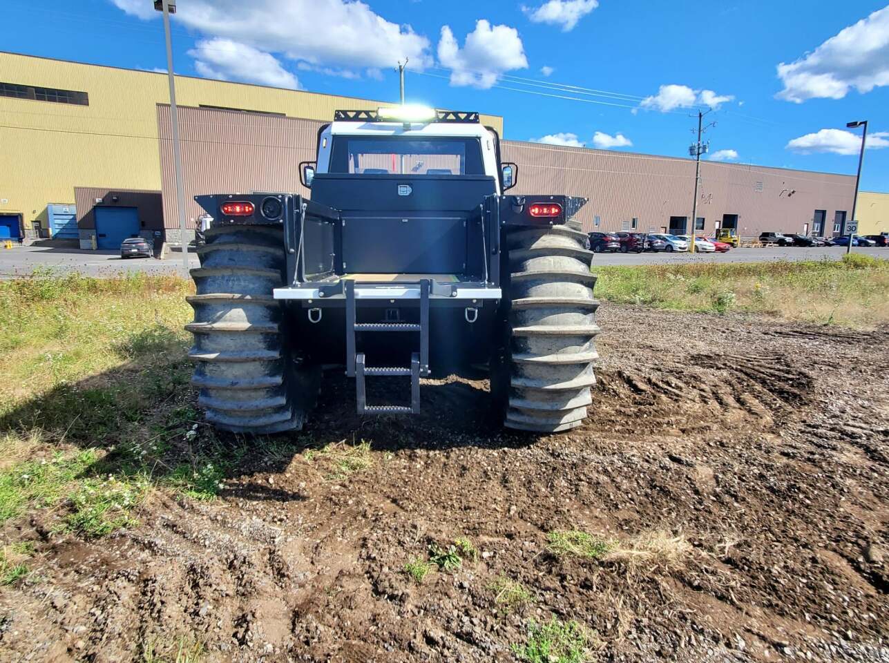 The ultra-wide, amphibious fat tires eat away at some of the bed, but the Fat Truck 2.8 P still offers plenty of open load space for getting supplies deep into the wild