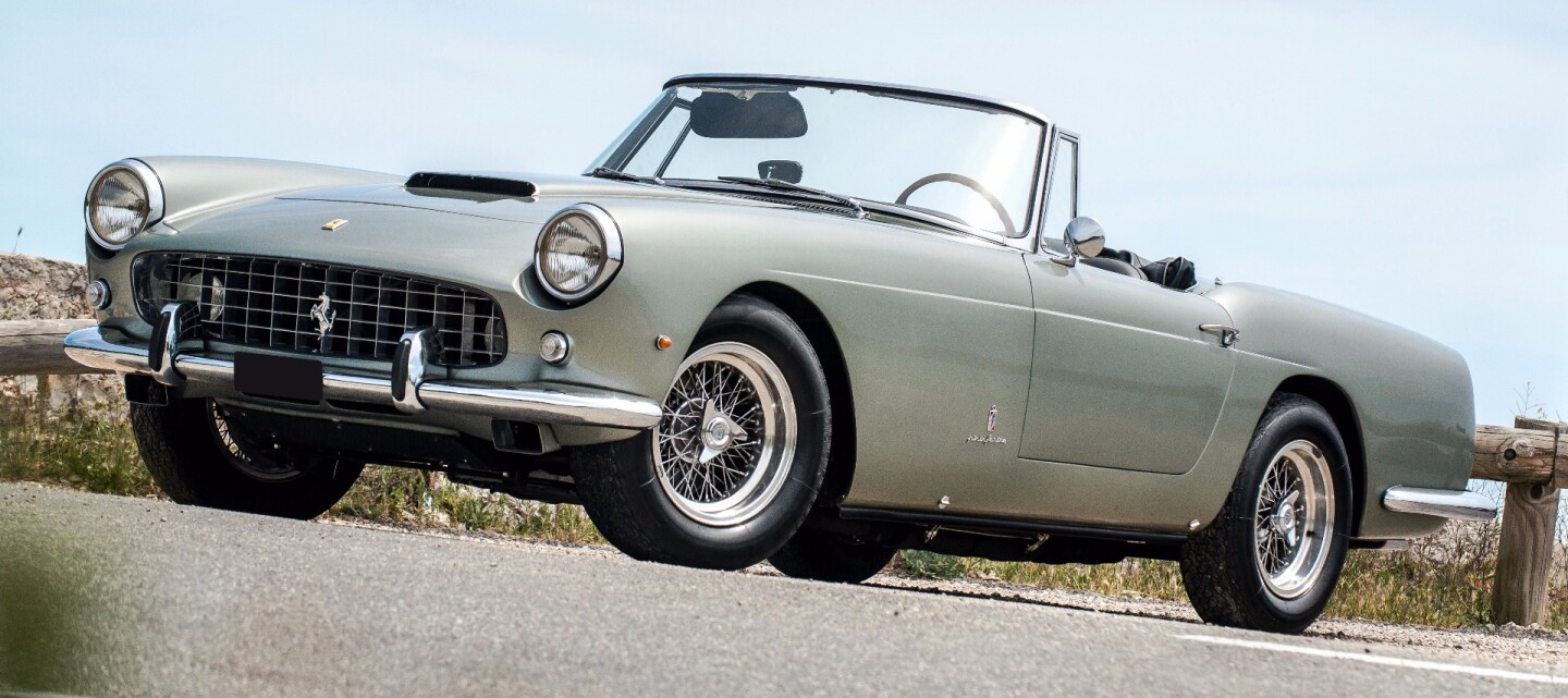 Artcurial Monaco July 2, 2017 Auction: A sign the market is in a malaise at present is the failure to sell this 1962 Ferrari 250 GT Convertible Series II, which presented in concours condition and an estimate of €1,400,000 to €1,600,000. Auction Description