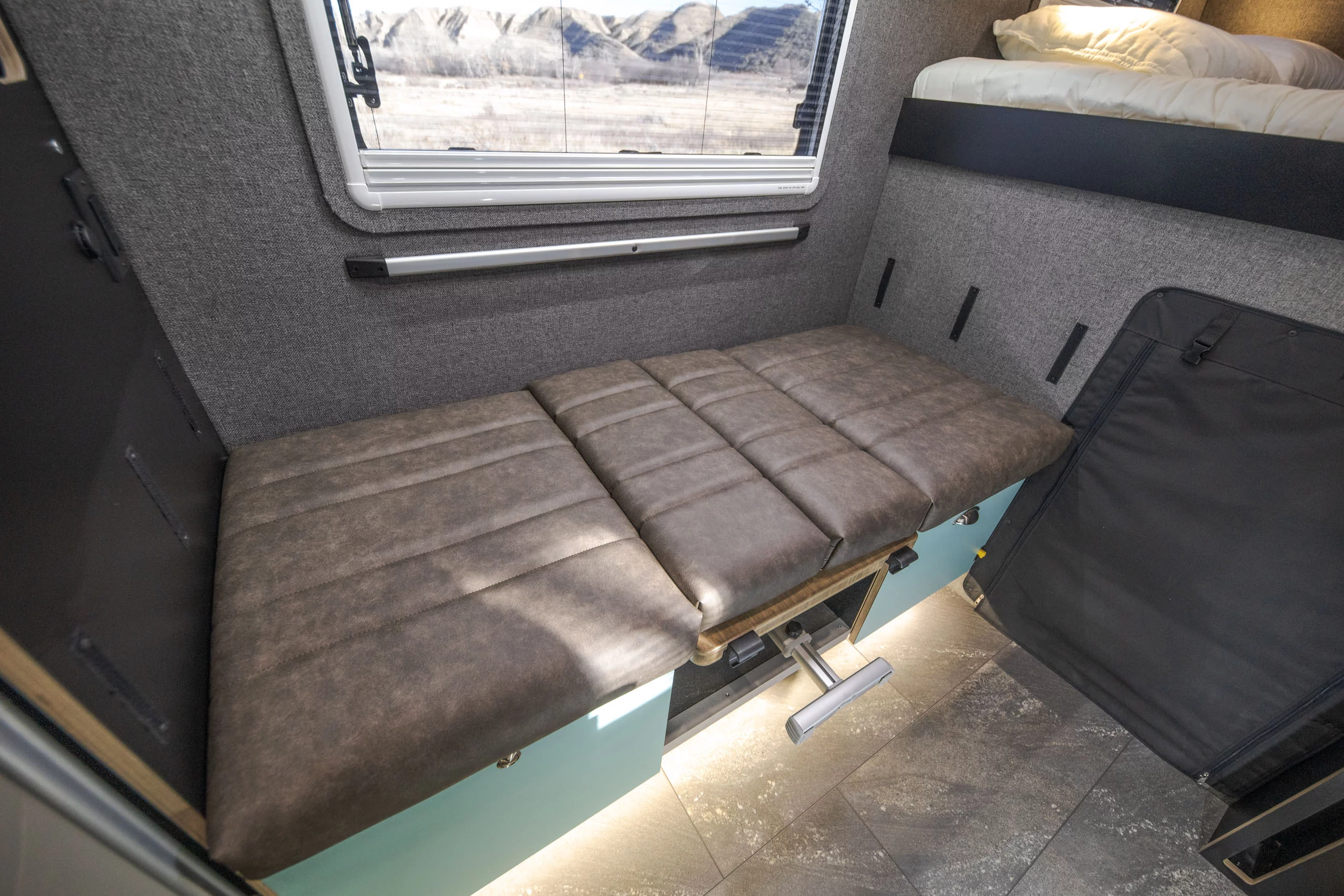 A small solo bed for a child