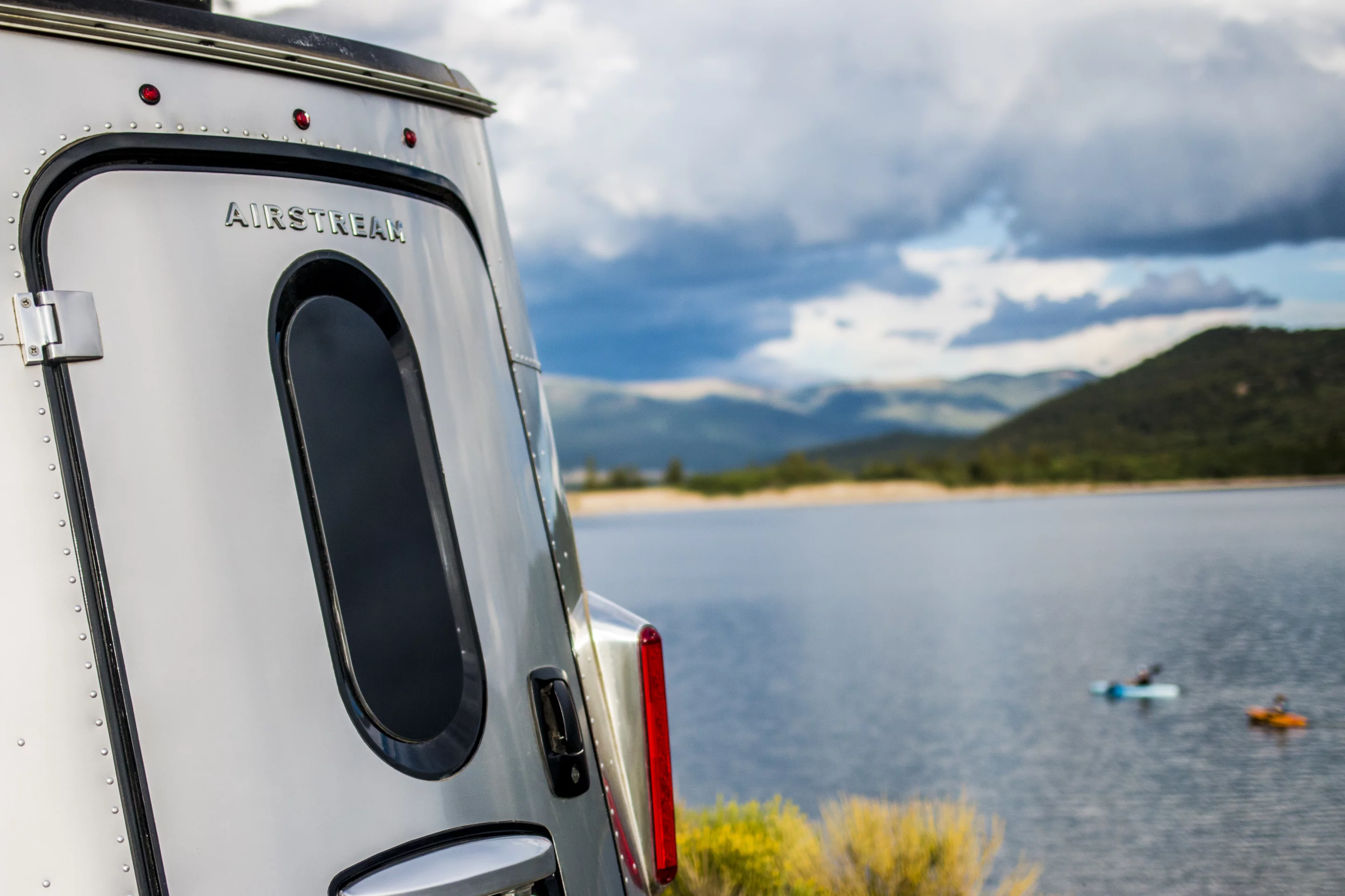 The Basecamp's rear hatch makes for easy loading