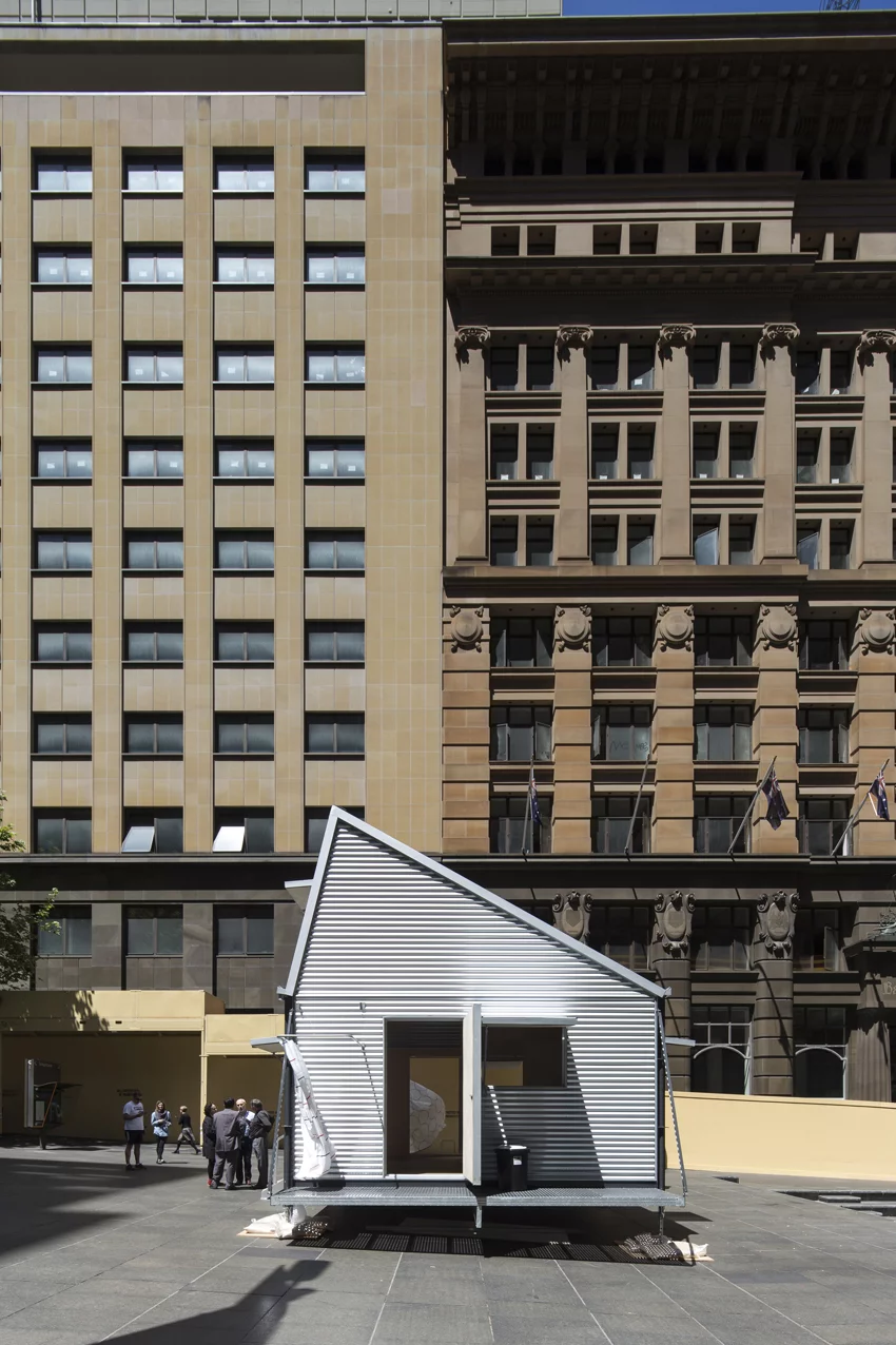 Carter Williamson hopes that a version of the Shelter, renamed Pavilion, could see uses diverse as holiday homes, remote science outposts or even permanent accommodation