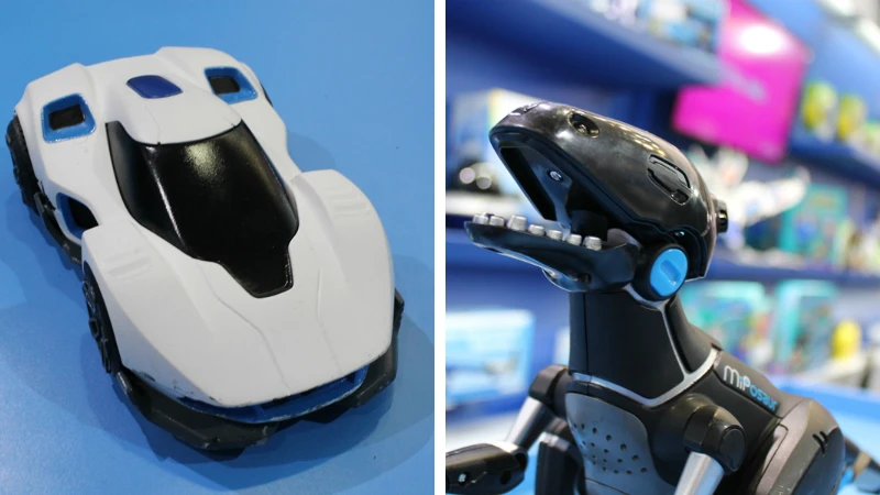 WowWee showed off its upcoming Rev and MiPosaur toys at the 2015 Toy Fair in London (Photo: Stu Robarts/Gizmag)