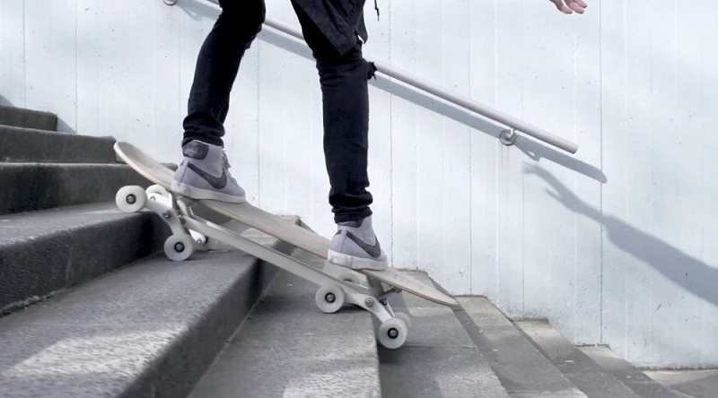 The Stair-Rover in action