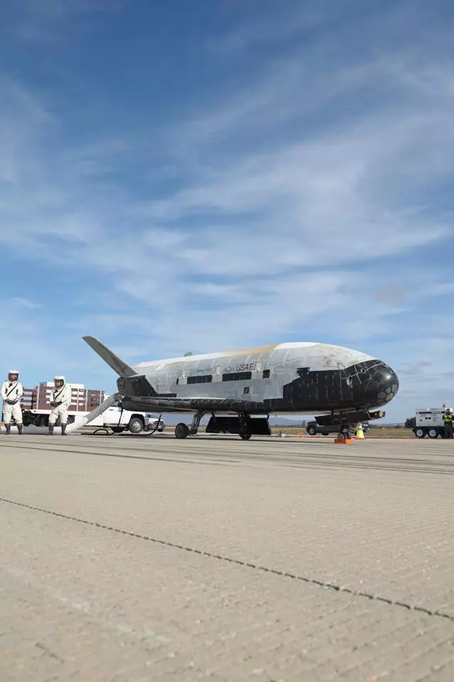The X-37B was under automatic control (Image: Boeing)