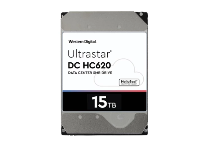 Western Digital's DC HC620 is the industry's highest capacity HDD