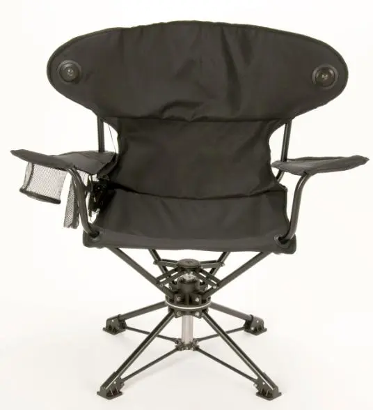 The Revolve chair comes with or without integrated speakers