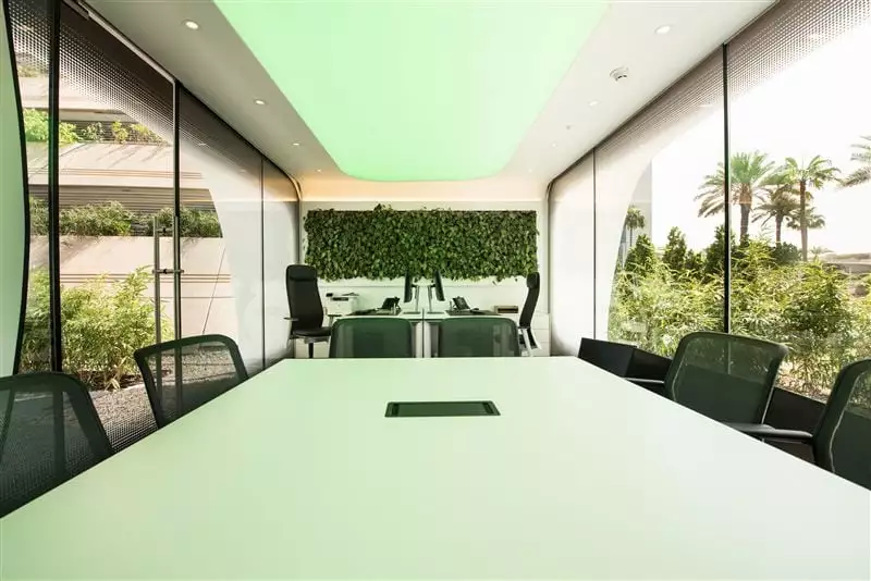 The Office of the Future is hailed as the world's first 3D-printed office