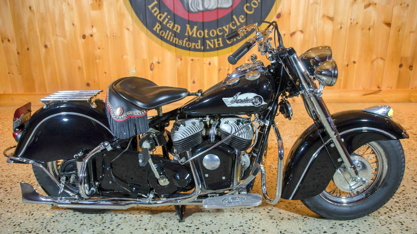 This 1953 Indian 74ci Chief sold for $31,050 at Bonhams’ Las Vegas 2018 January auction.
