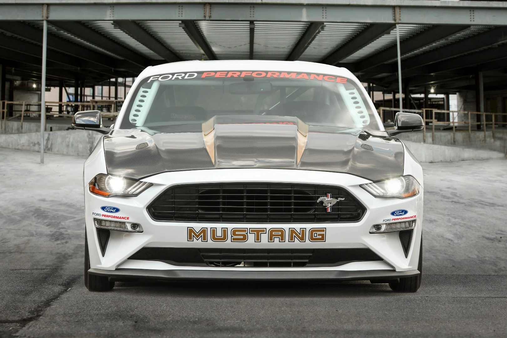 Only two colors will be offered: Race Red or Oxford White (shown)