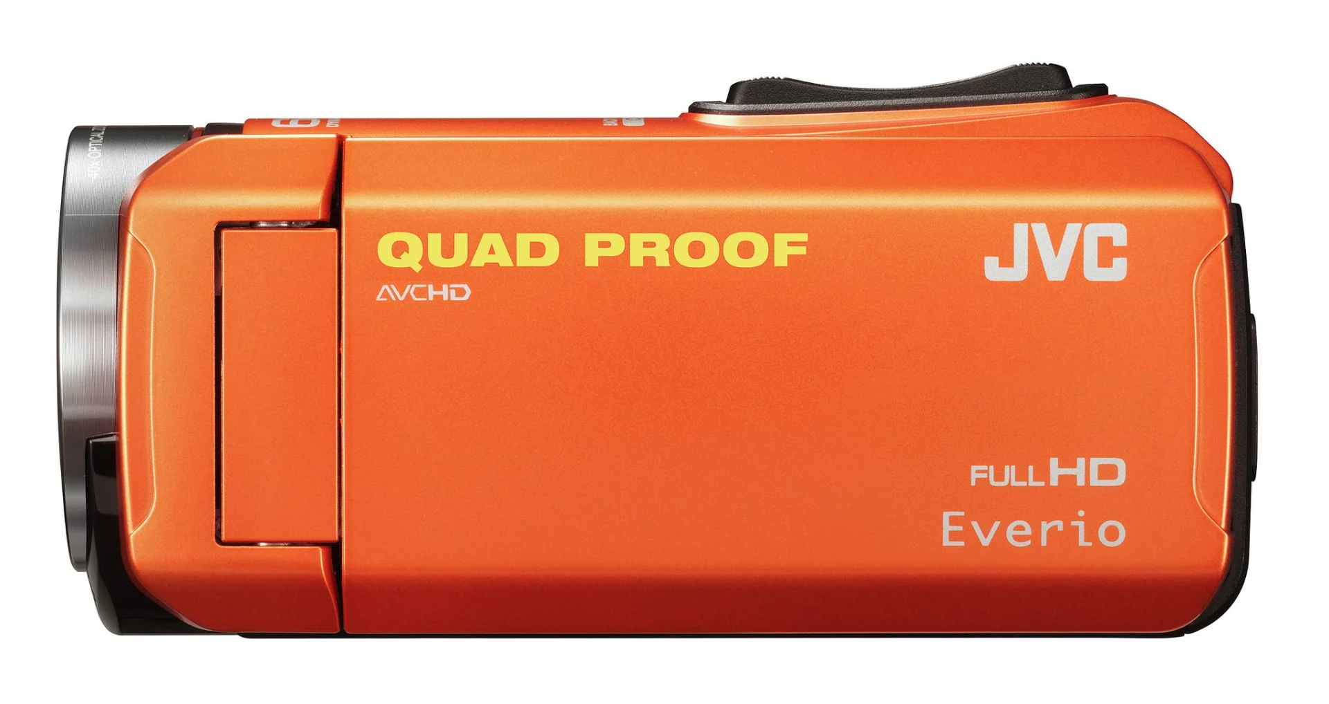 The JVC Everio GZ-R320 boasts JVC’s Quad-Proof structure