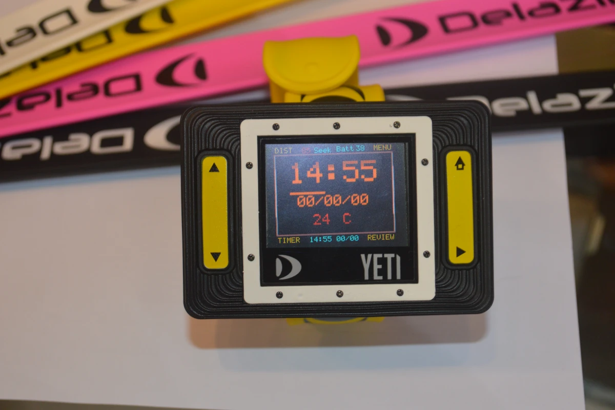 The Delazify Yeti at the 2014 ISPO Munich show