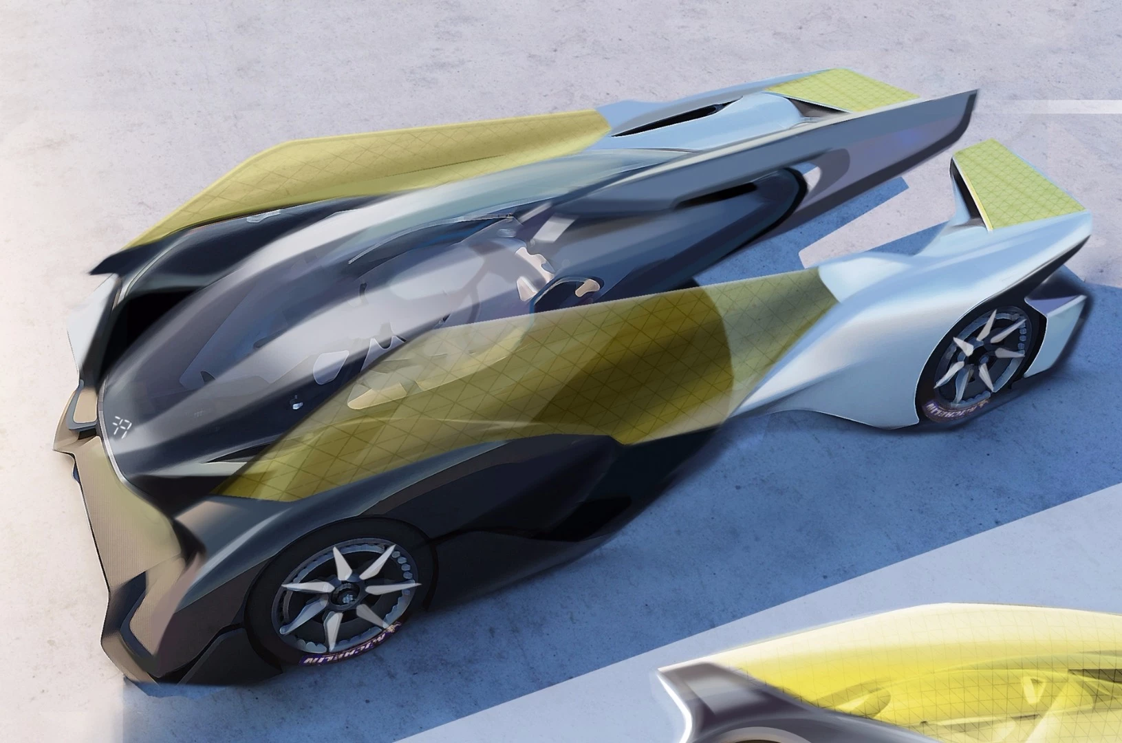 Nicolas Francisco Loyola penned the Faraday Future Singularity, which draws its power from wireless radiowaves