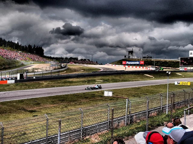 Nurburgring is as ominous as the clouds in the background (Photo: VnGrijl)