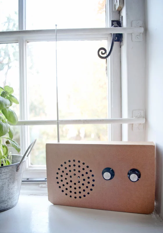 A Card Radio out in the wild